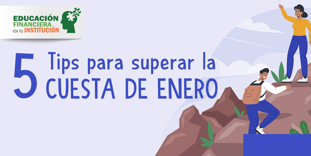 5 Tips para superar la cuesta de enero