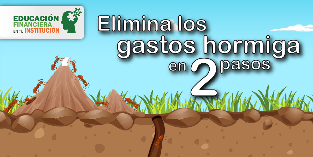 Elimina los gastos hormiga en 2 pasos